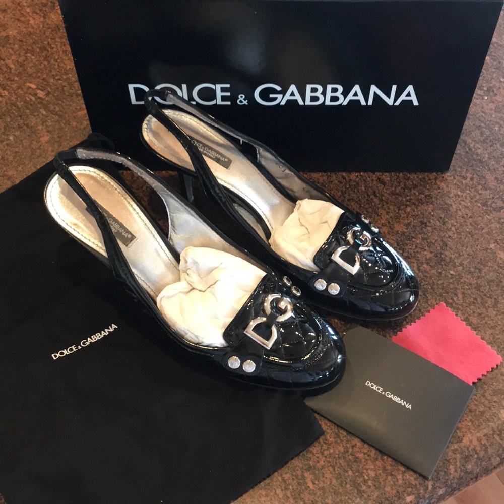 Dolce & Gabbanna AUTHENTIC 💥 sling back heels